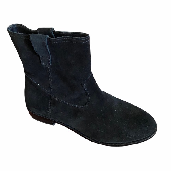 New Rebecca Minkoff Chasidy Black Suede Bootie 8 - Picture 3 of 7